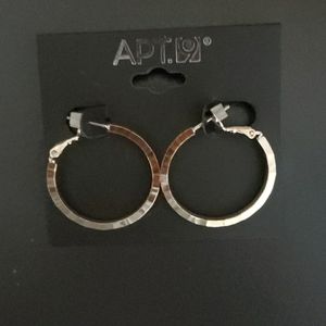 🍎3/$20 Apt.9 earrings gold